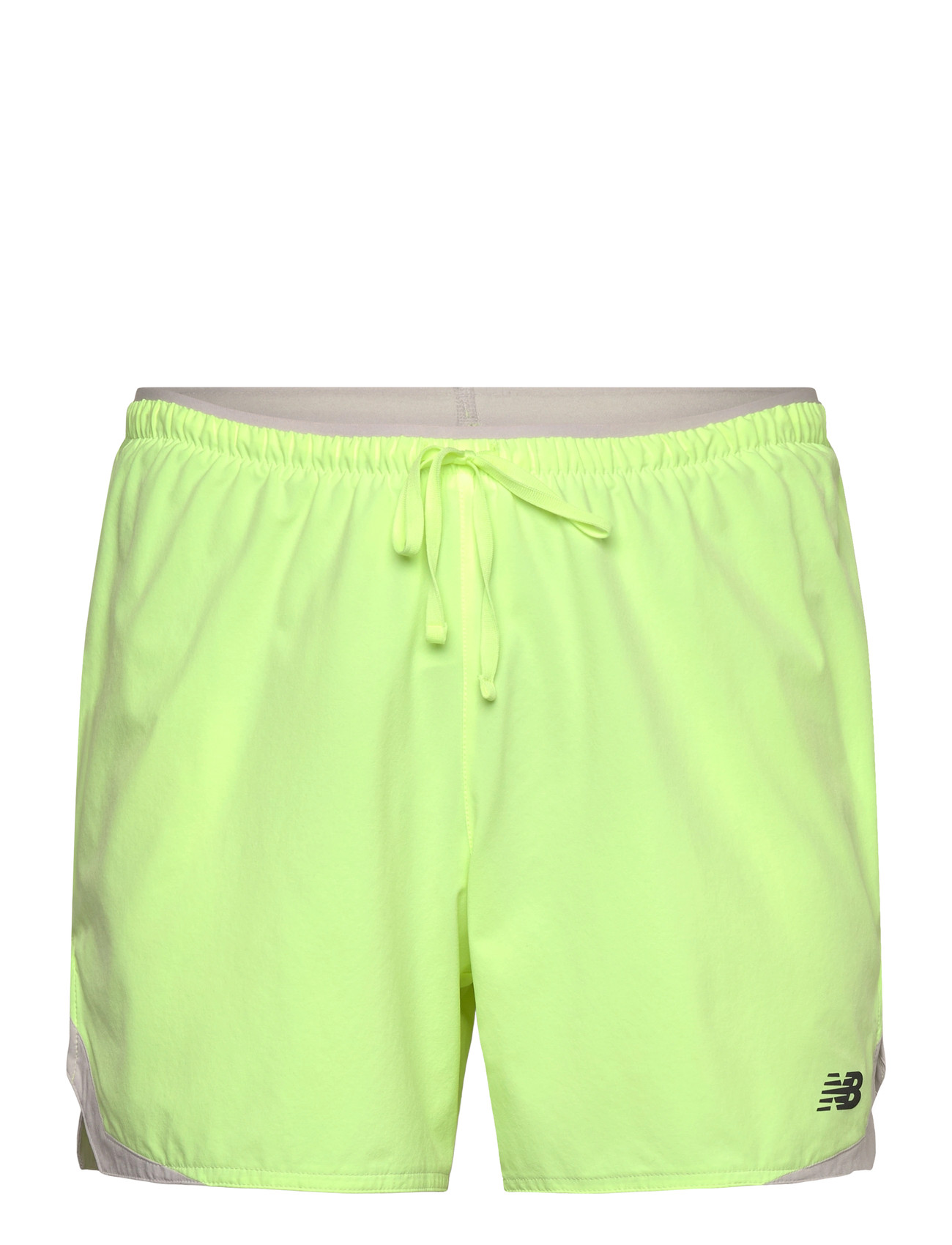 New Balance Athletics Run Short 5", L, Green, Sport Shorts > Sport Training Shorts, Herre