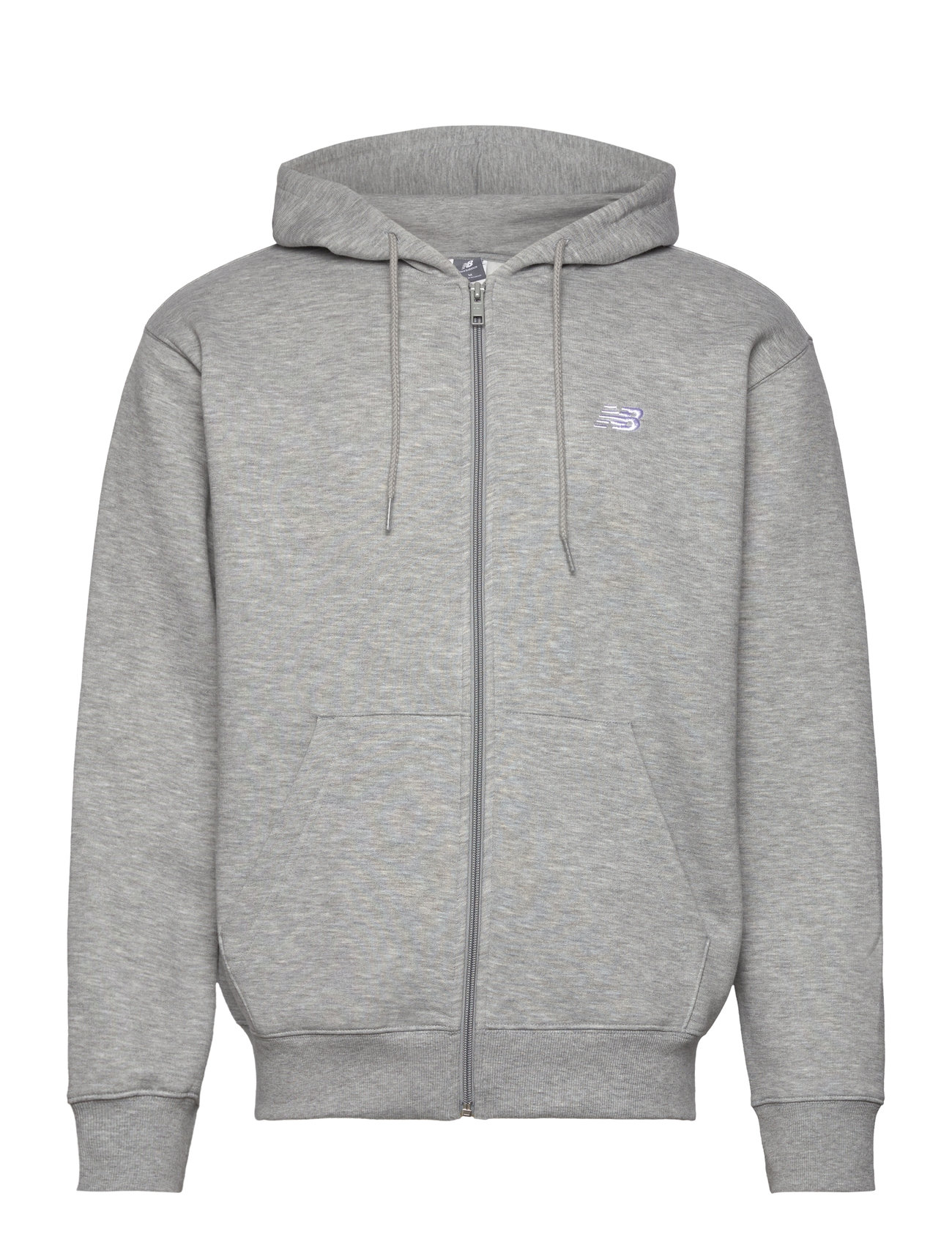 Sport Essentials Logo Fleece Full Zip Sport Sport Clothing Sport Sweatshirts & Hoodies Sport Hoodies Grey New Balance