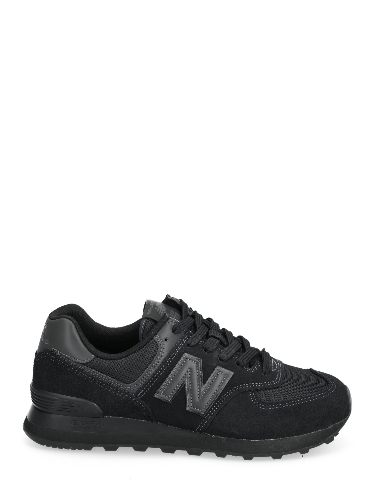 "New Balance" Balance 574 Sport Sneakers Low-top Black New