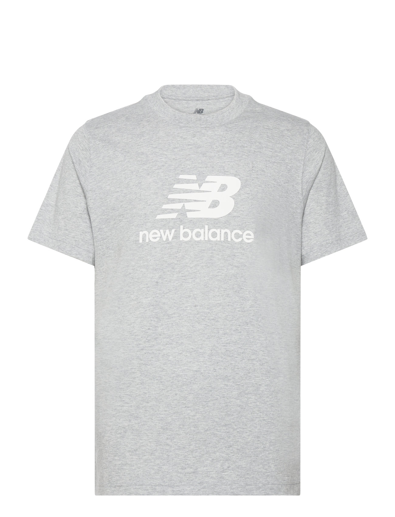 Sport Essentials Logo T-Shirt Sport T-Kortærmet Skjorte Grey New Balance