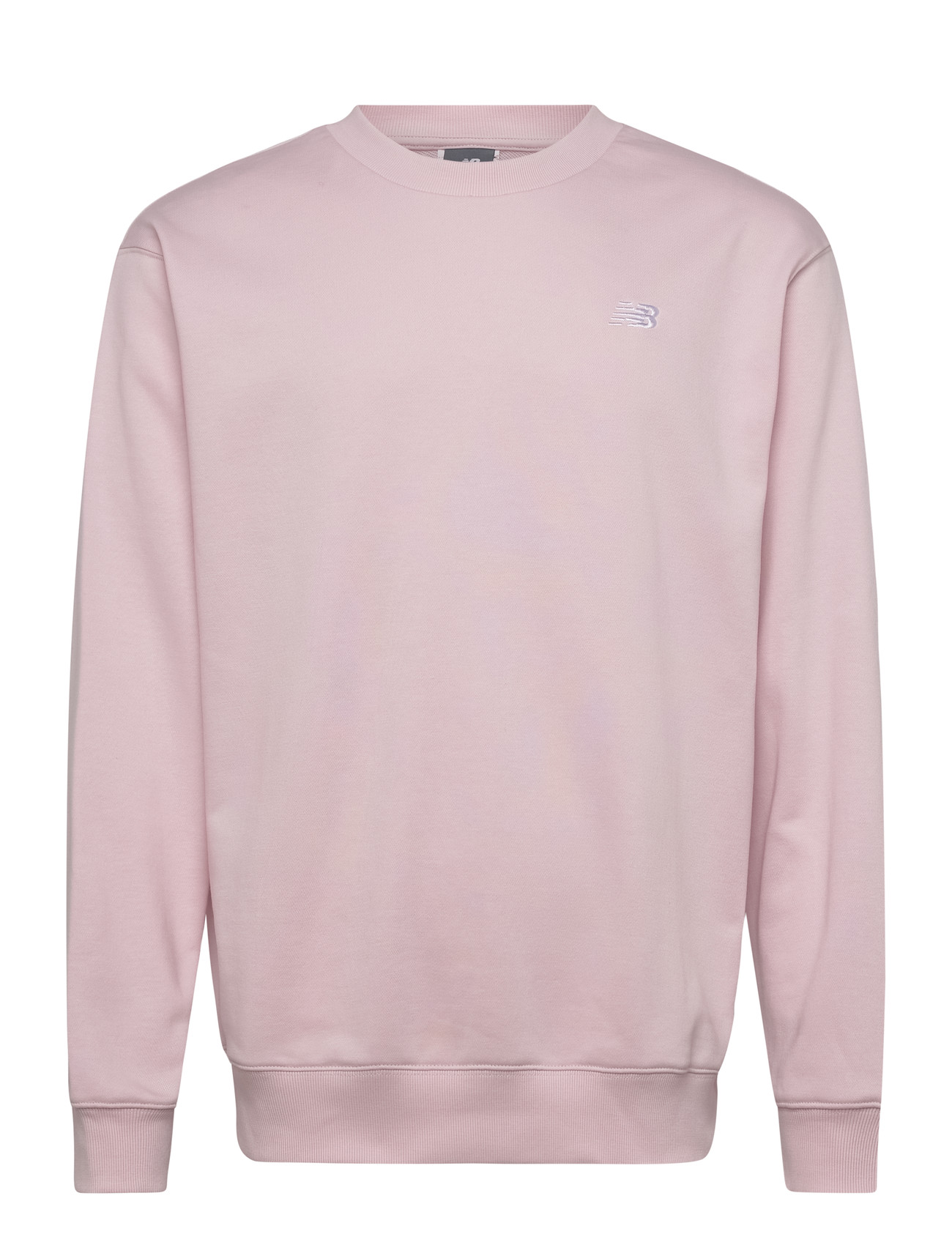 New Balance Sport Essentials French Terry Crew, M, Pink, Sweatshirts & Hættetrøjer > Sweatshirts, Herre