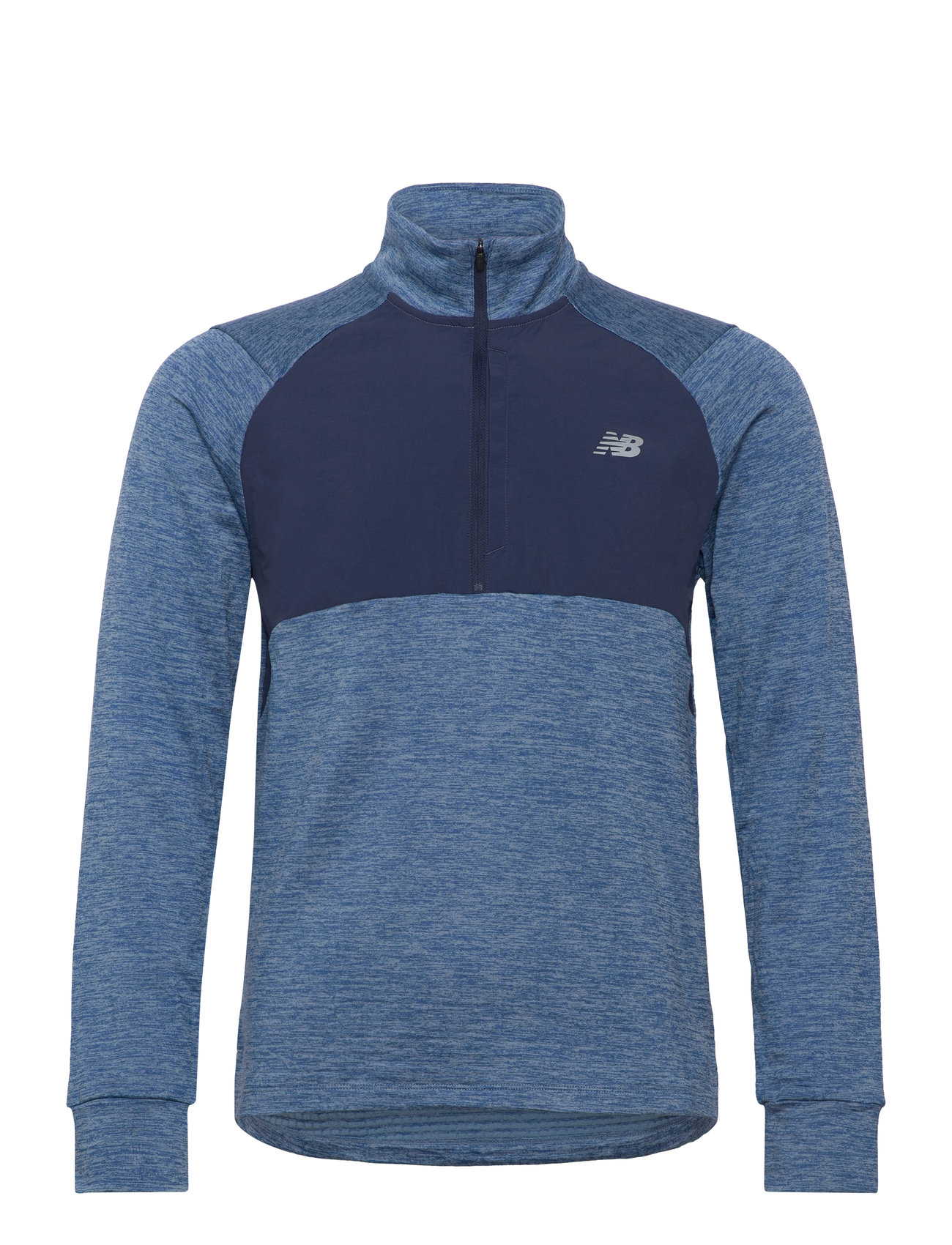 New Balance Athletics Heat Grid 1/2 Zip Blå