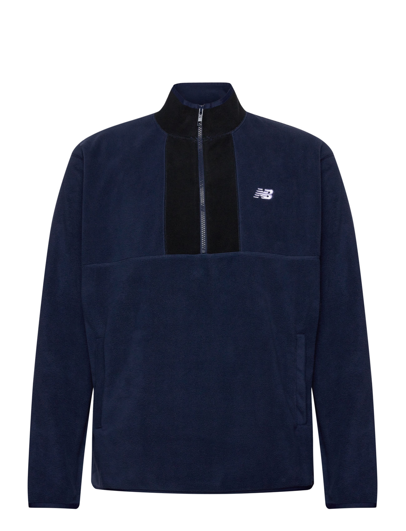 New Balance Polar Fleece 1/2 Zip Blå