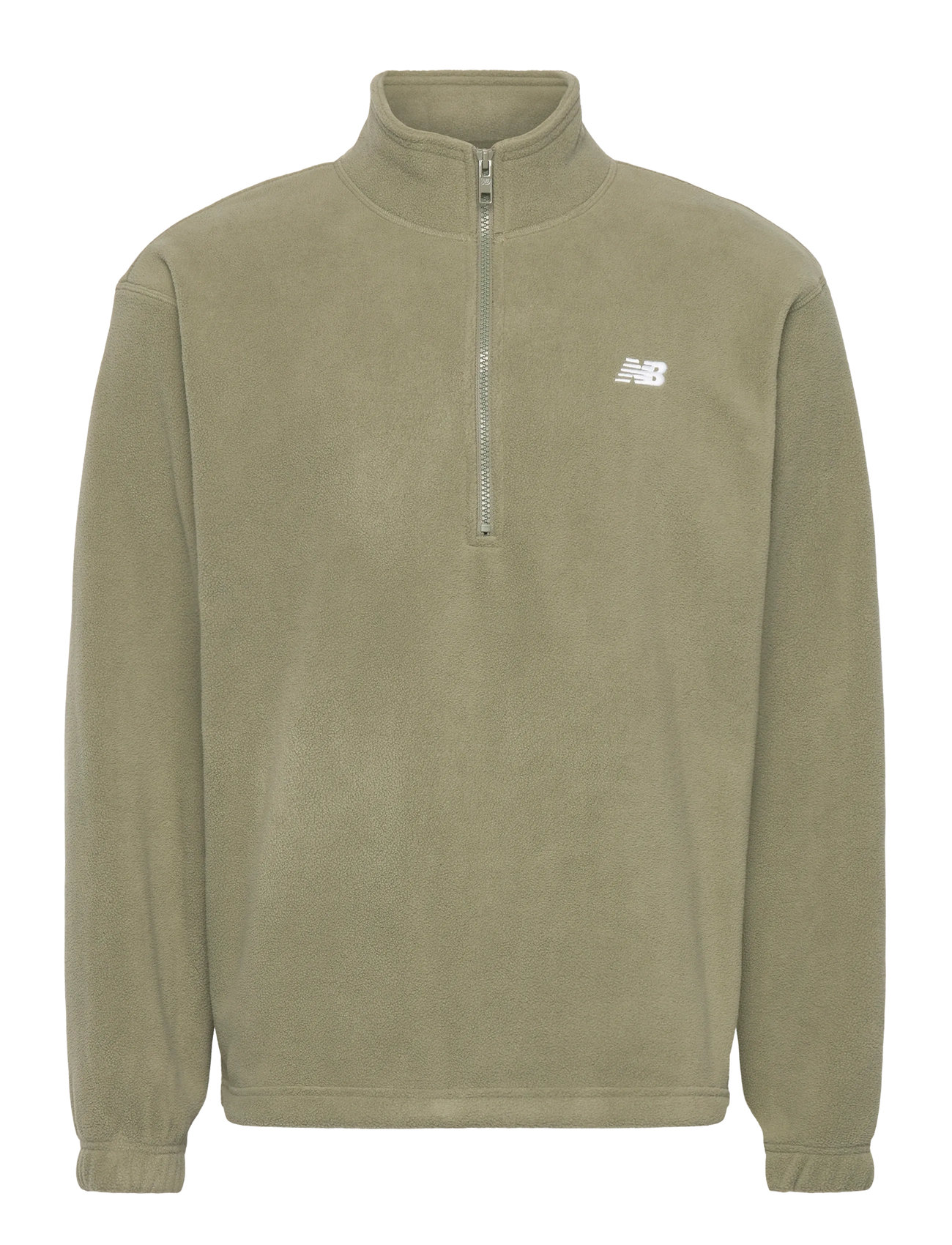 NEW BALANCE Sport Polar Fleece Half Zip Khaki - XS - Herren