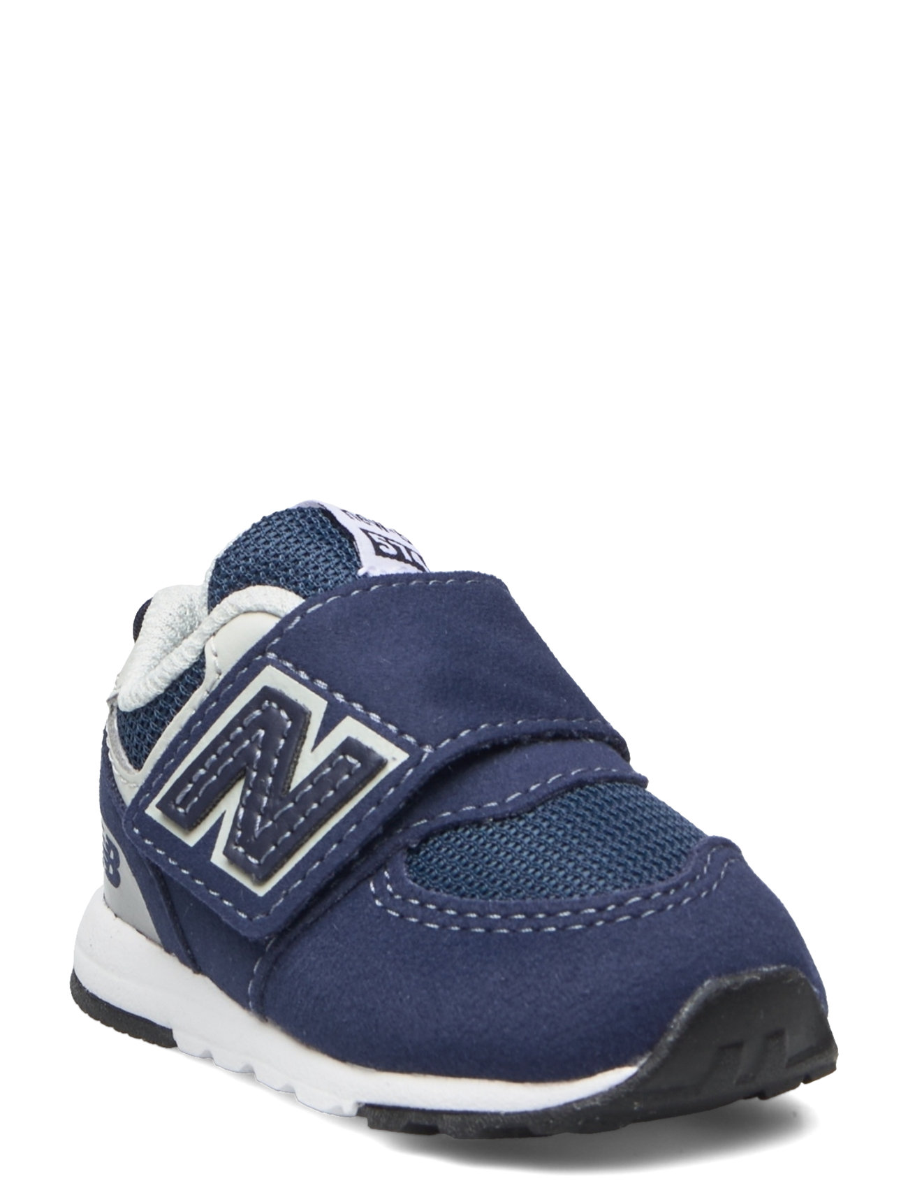 New Balance 574 Kids New-B Hook & Loop Sport Pre-walkers - Beginner Shoes  Blue New Balance