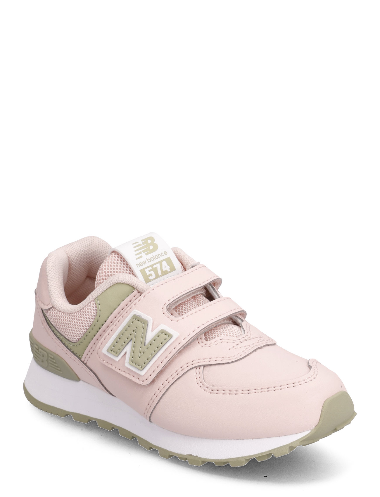 New Balance 574 Hook And Loop Sport Sneakers Low-top Sneakers Pink New Balance
