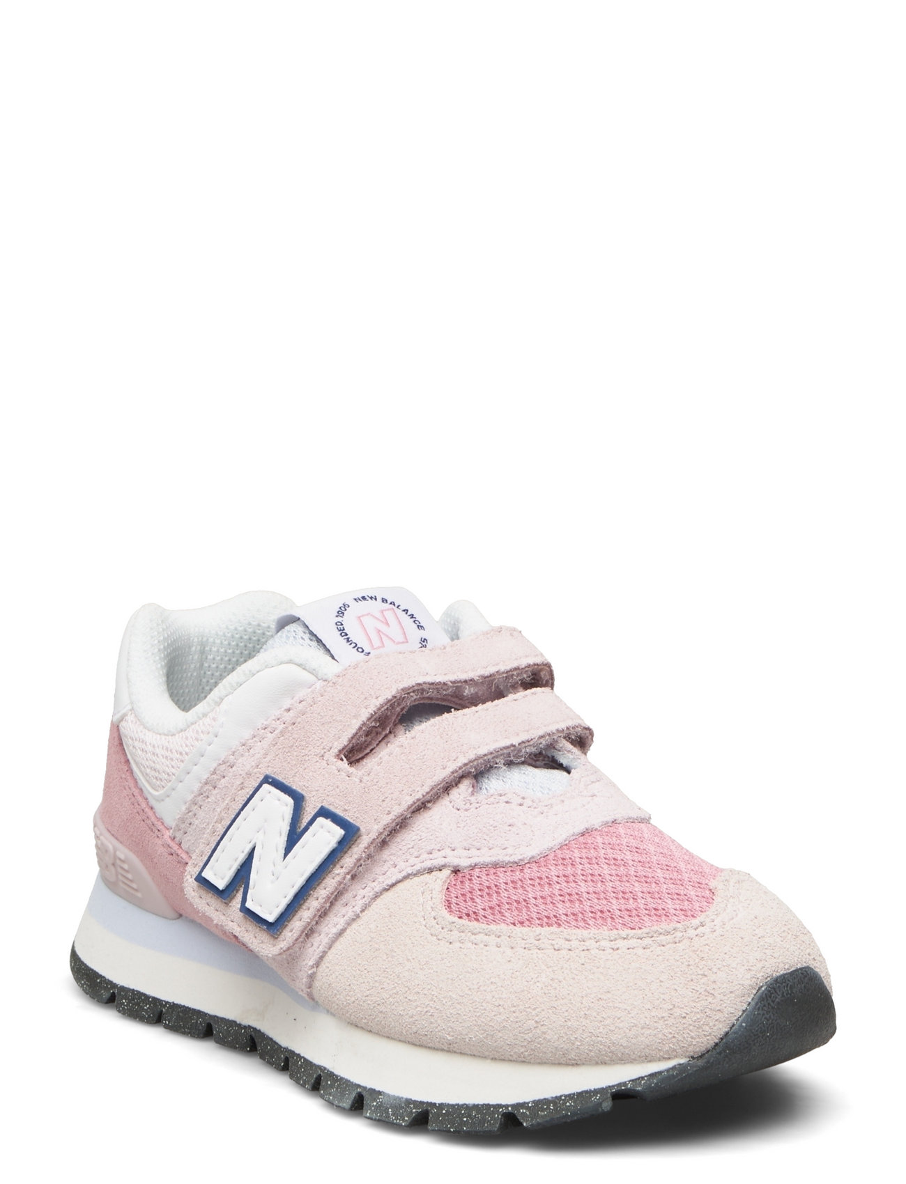 New Balance 574 Kids Hook & Loop Sport Sneakers Low-top Sneakers Pink New Balance