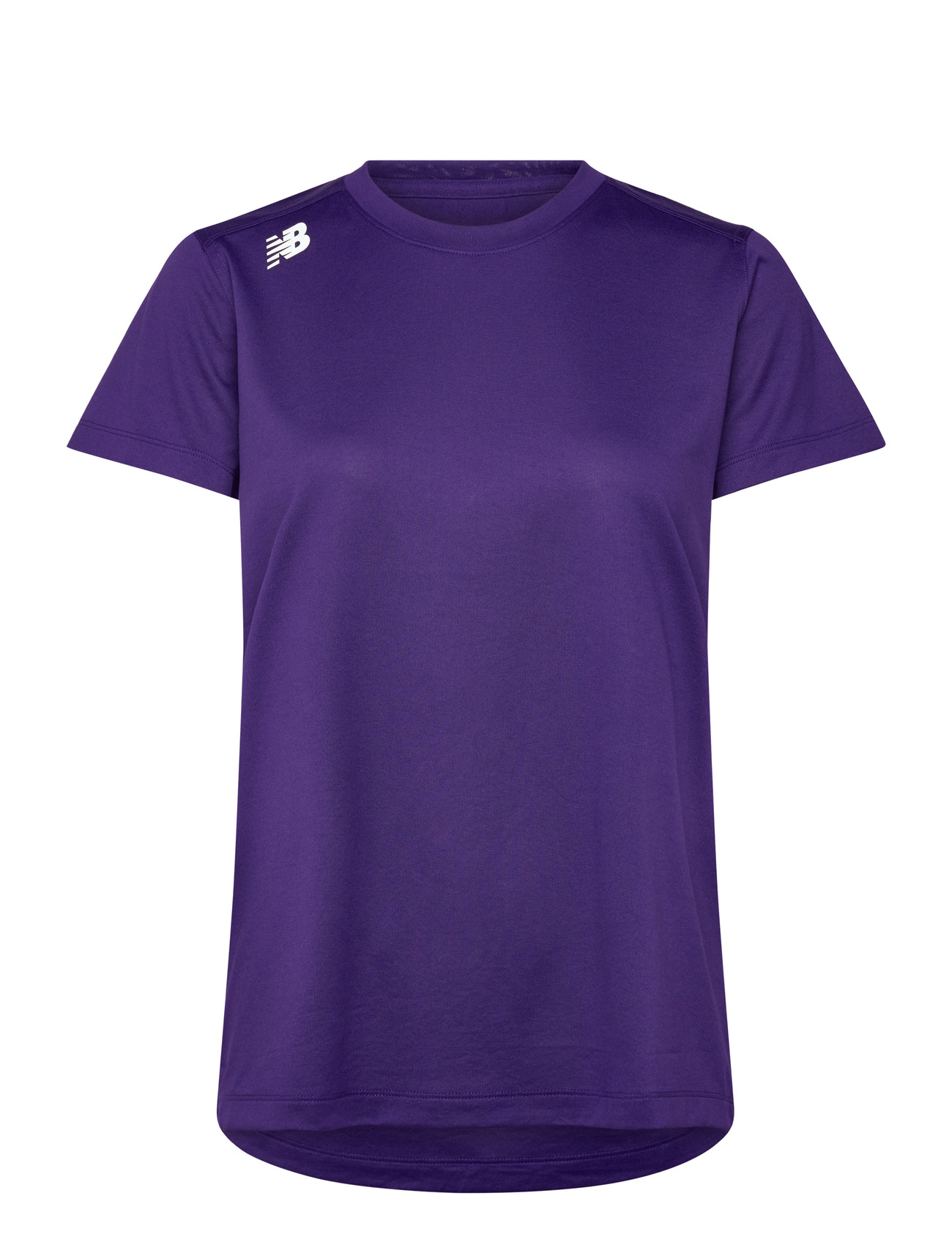 New Balance Short Sleeve Tech Tee, S, Purple, Sports Overdele & T-shirts > Sport T-shirts, Dame