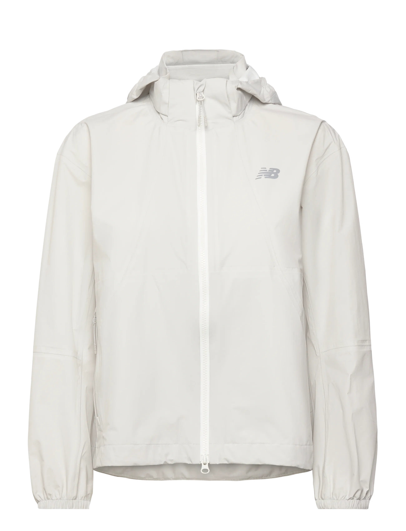 New Balance Better Run Waterproof Jacket, L, Beige, Sport Jackets > Sport Training Jackets, Dame