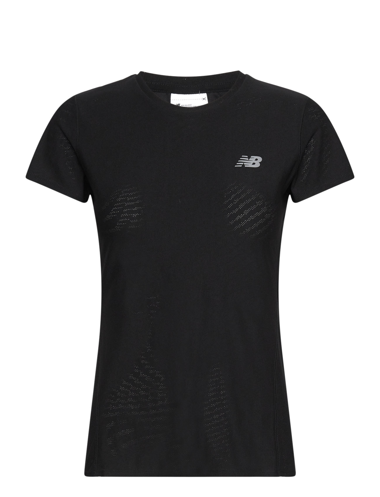 Jacquard Slim T-Shirt Black New Balance
