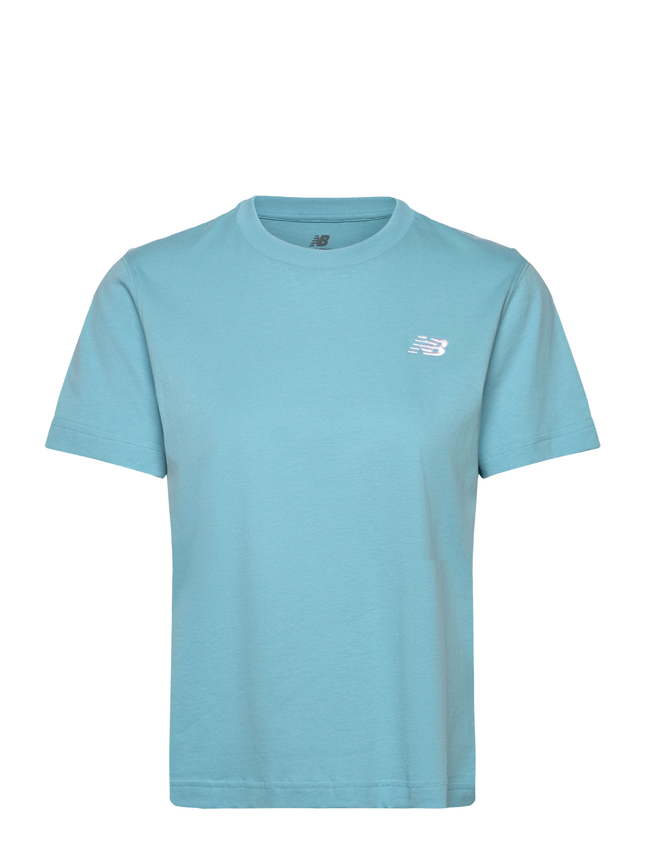 New Balance Sport Essentials Jersey T-Shirt, S, Blue, T-Shirts & Toppe > Kortærmede, Dame