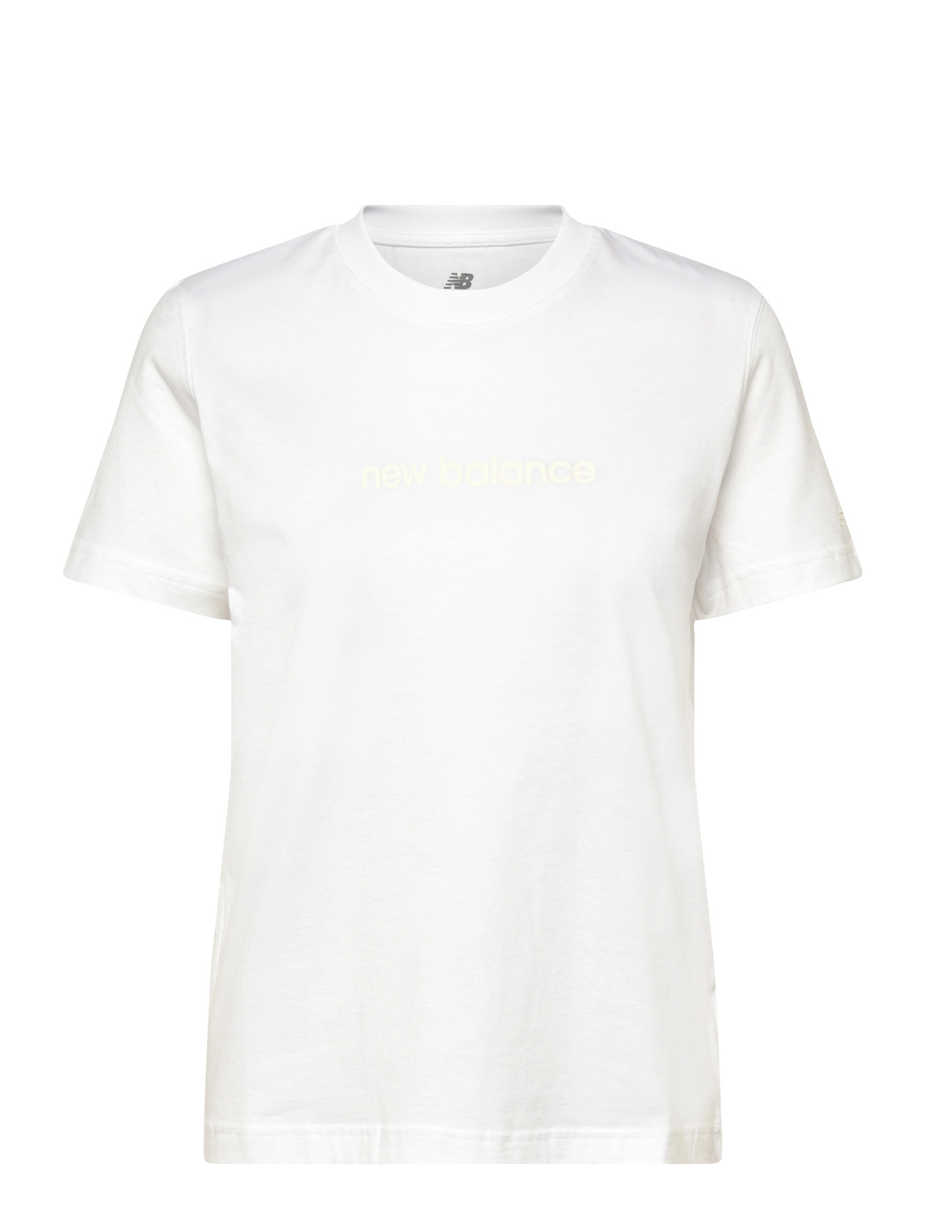 New Balance Hyper Density Jersey T-Shirt, S, White, Sports Overdele & T-shirts > Sport T-shirts, Dame