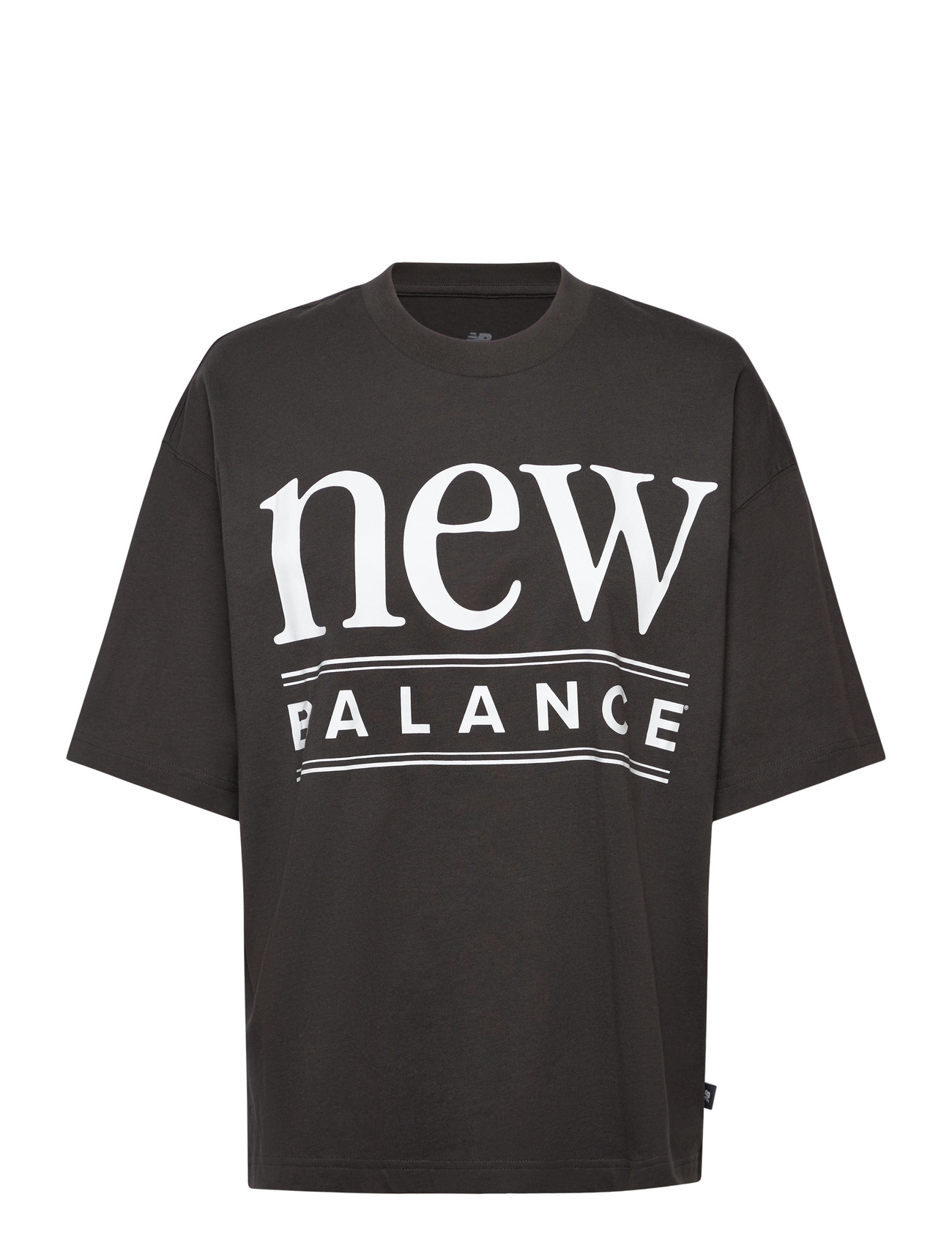 New Balance Reimagined Oversized T-Shirt, S, Grey, Sports Overdele & T-shirts > Sport T-shirts, Dame