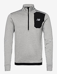 new balance impact run grid half zip