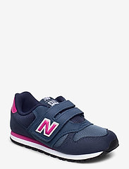 New Balance - YV373AB - blinking sneakers - navy/pink - 0