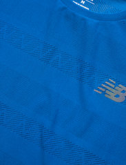 New Balance - Q Speed Jacquard Short Sleeve - t-shirts - serene blue - 2