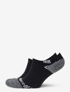 NO SHOW RUN SOCK 3 PAIR - ankle socks - black/white