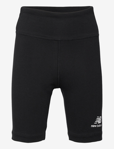 Essentials Stacked Logo Cotton Fitted Short - sporthosen - black