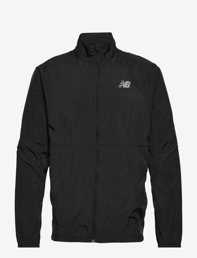 Black packable jacket