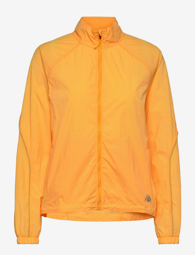 Impact Run Packable Jacket - training jackets - vibrant apricot