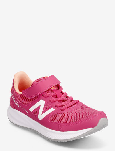 570v3 Bungee Lace with Hook and Loop Top Strap - chaussures de course - hi-pink