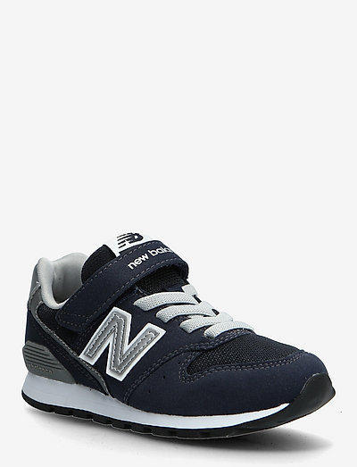 New Balance 996 Bungee Lace with Hook and Loop Top Strap - lave sneakers - navy
