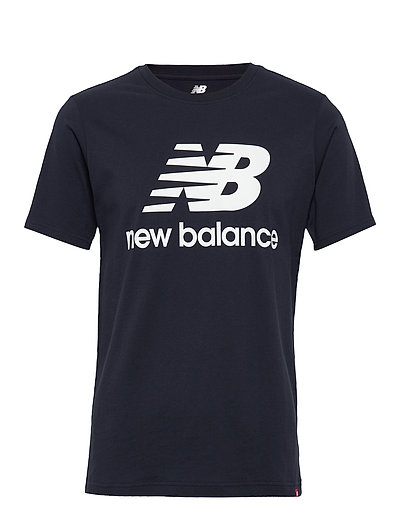 New Balance Essentials Stacked Logo Tee (Eclipse), (16.07 €) | Large ...