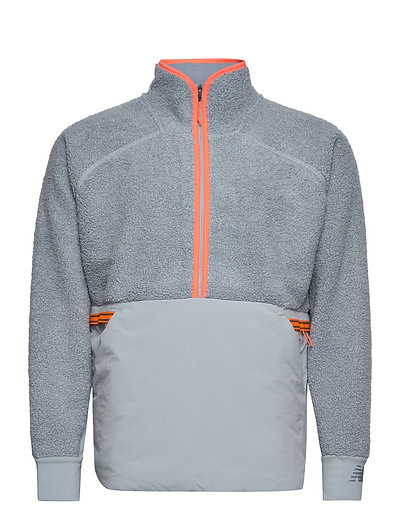 New Balance Q Speed Sherpa Anorak - Mid layer jackets | Boozt.com