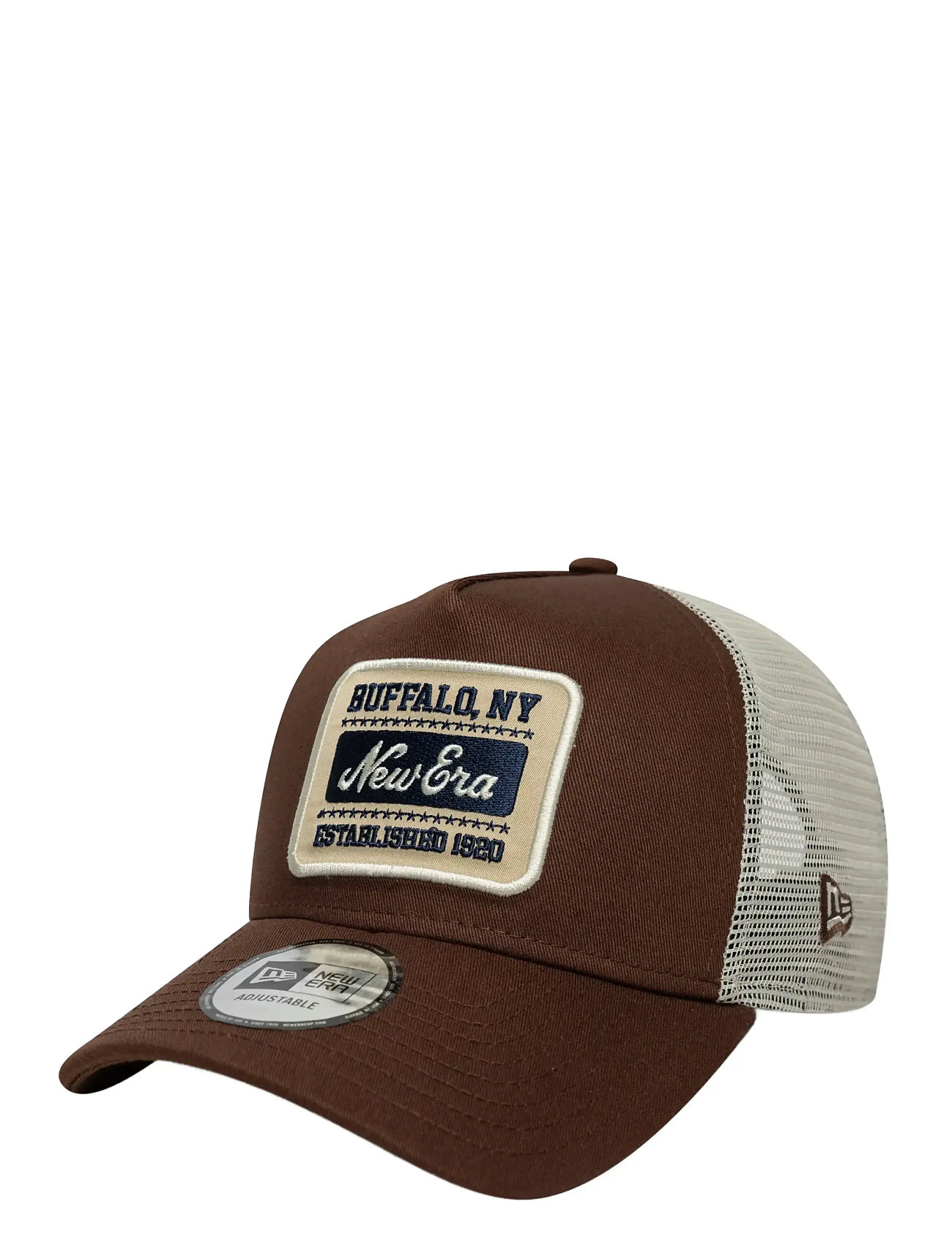 New Era Ne Patch Trucker Newera, One Size, Brown, Sport Accessories > Sport Caps, Herre