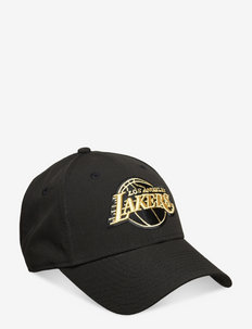 BLACK AND GOLD 9FORTY LOSLAK - casquettes - blk