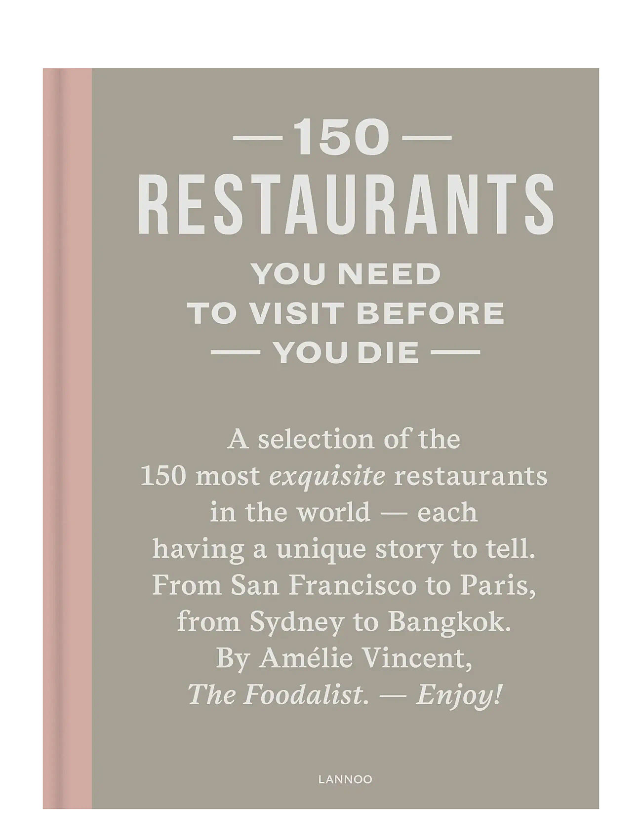 New Mags 150 Restaurants, One Size, Beige, Dekoration > Bøger, Unisex