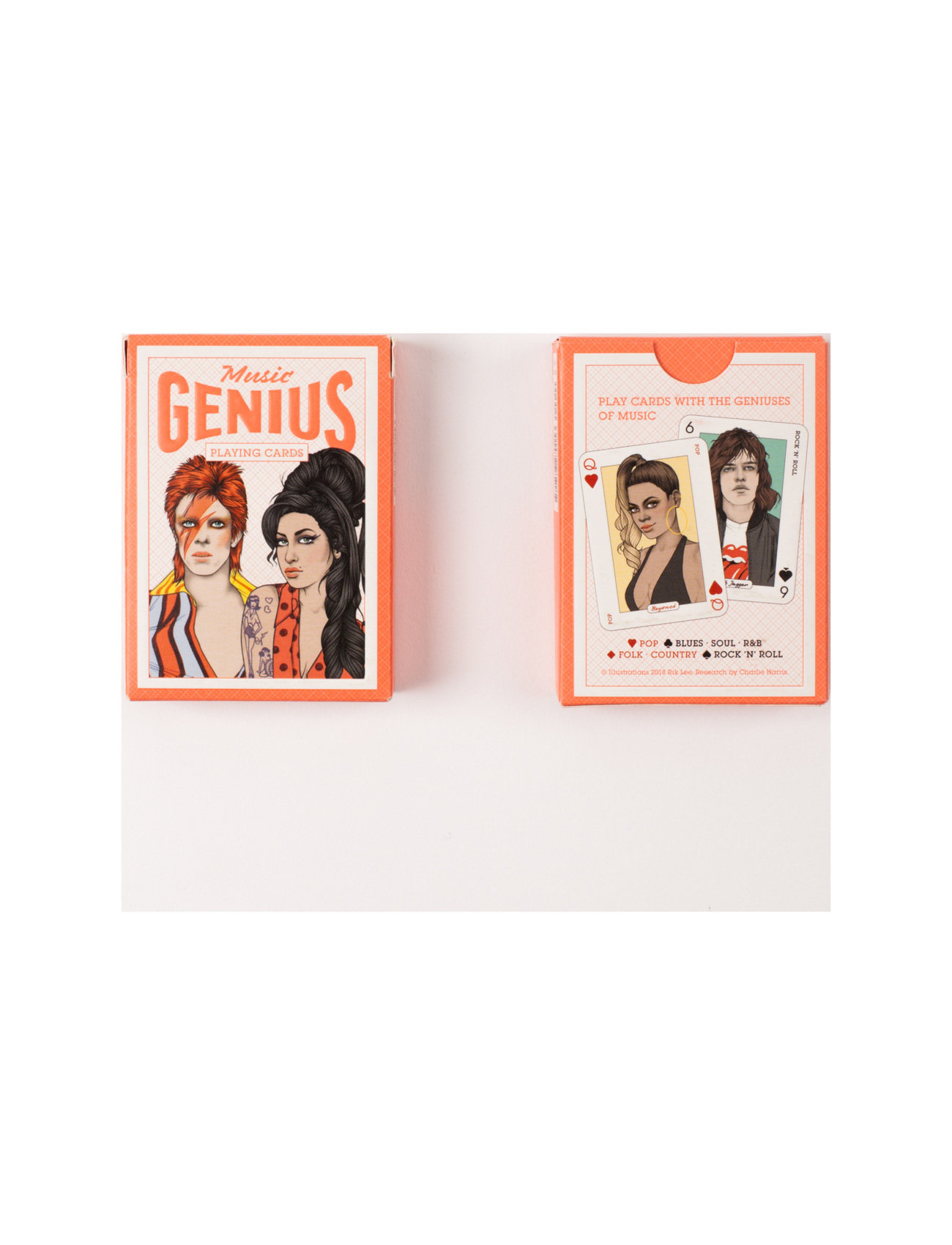 New Mags Music Playing Cards, One Size, Multi/patterned, Dekoration > Puslespil & Spil, Unisex