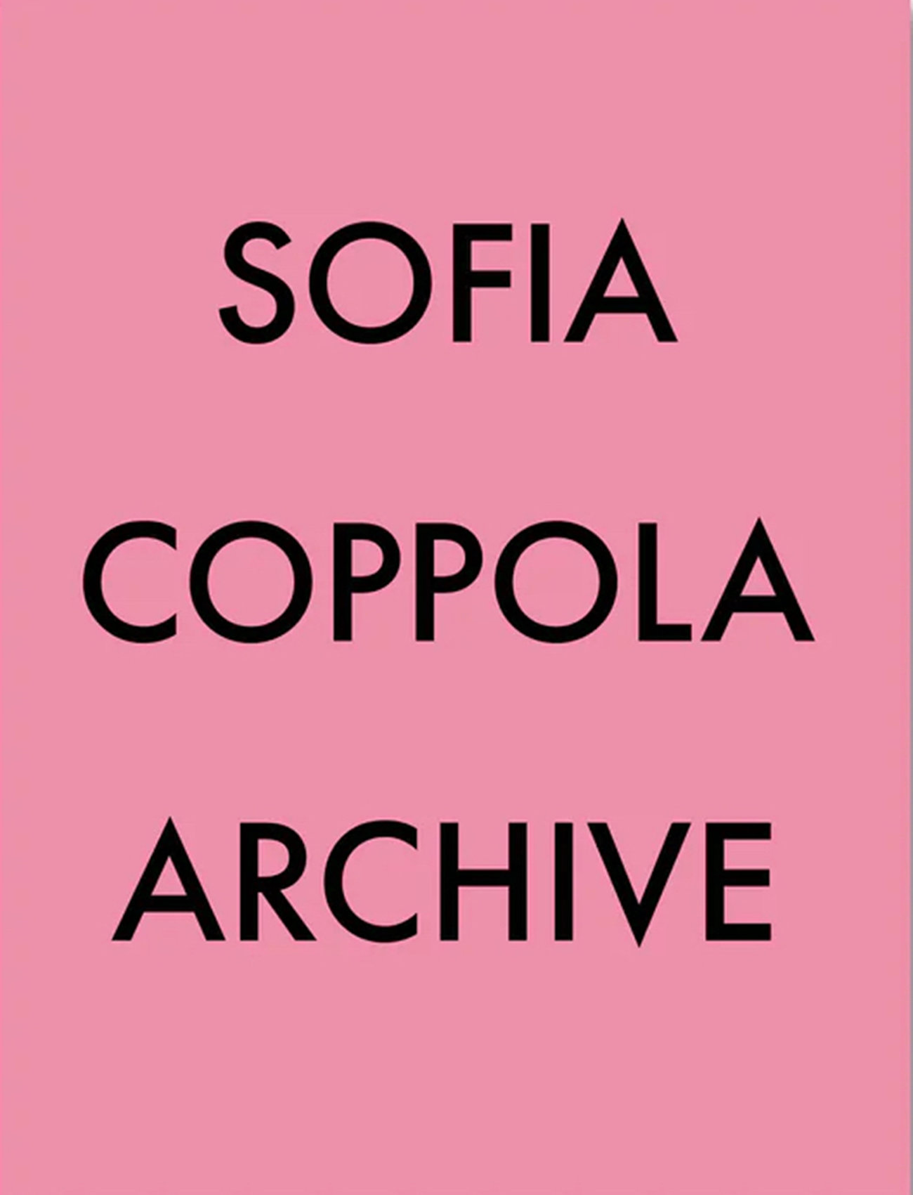 New Mags Sofia Coppola Archive 1999-2023 Multi/patterned