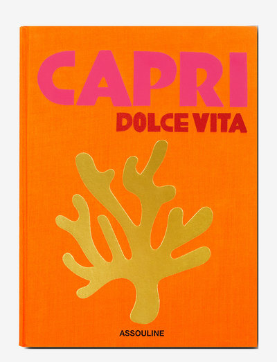 Capri Dolce Vita - coffee table books - orange/gold