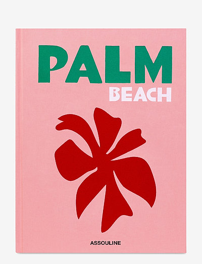 Palm Beach - coffee table books - light pink/red
