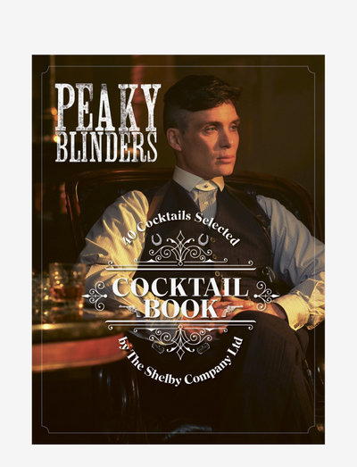 Peaky Blinders Cocktail Book - coffee table books - brown