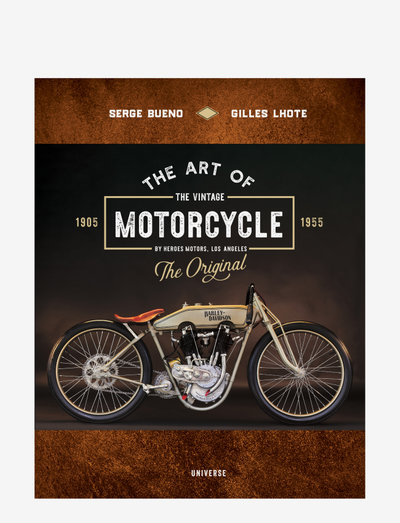 The Art of Vintage Motorcycle - coffee table books - brown