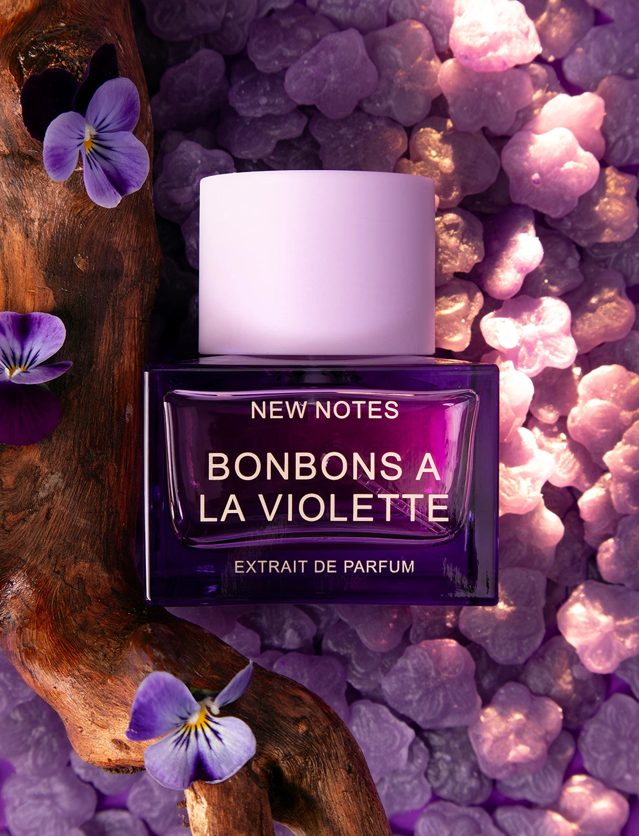 New Notes Bonbons A La Violette Extrait De Parfum 50 ml, 50 ml, Nude, Parfume > Eau De Parfum, Dame