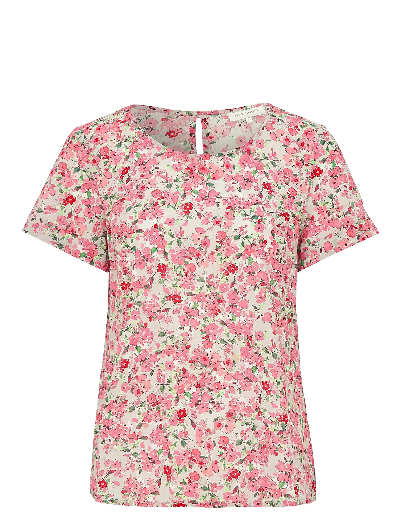 NEWHOUSE Kate Cherryblossom Oberteil Pink - 38 - Damen