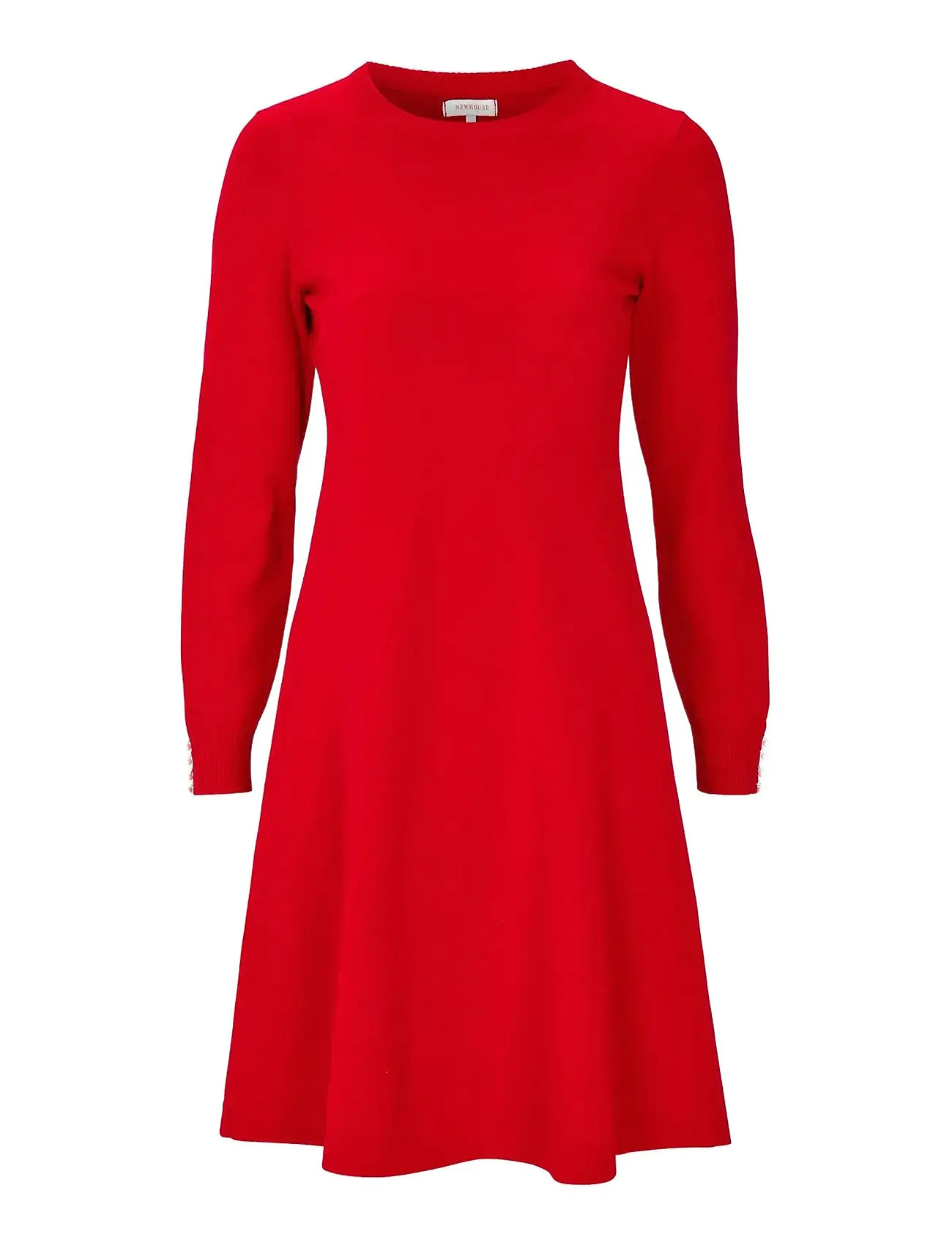 NEWHOUSE Agnes Kleid Rot - M 72 Cm - Damen