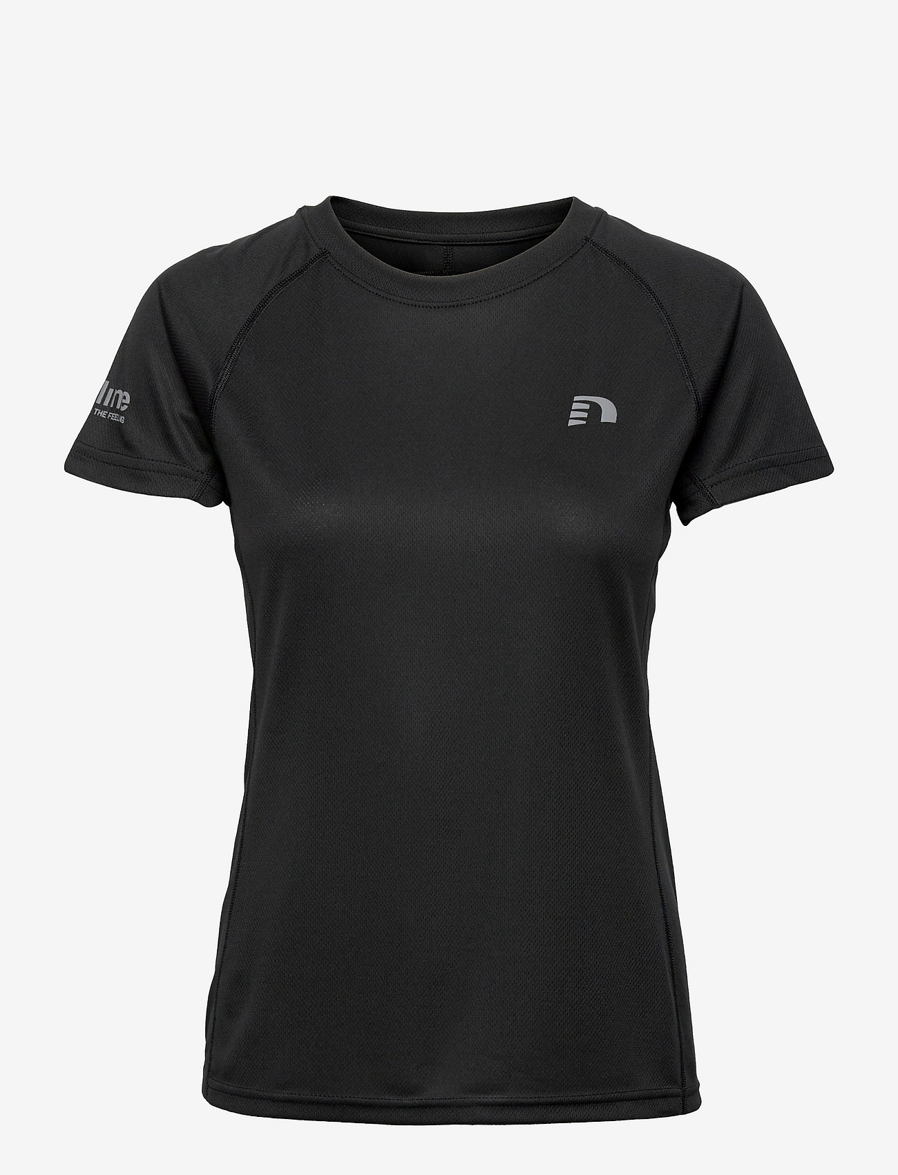 Newline - WOMEN'S RUNNING T-SHIRT S/S - t-shirts - black - 0