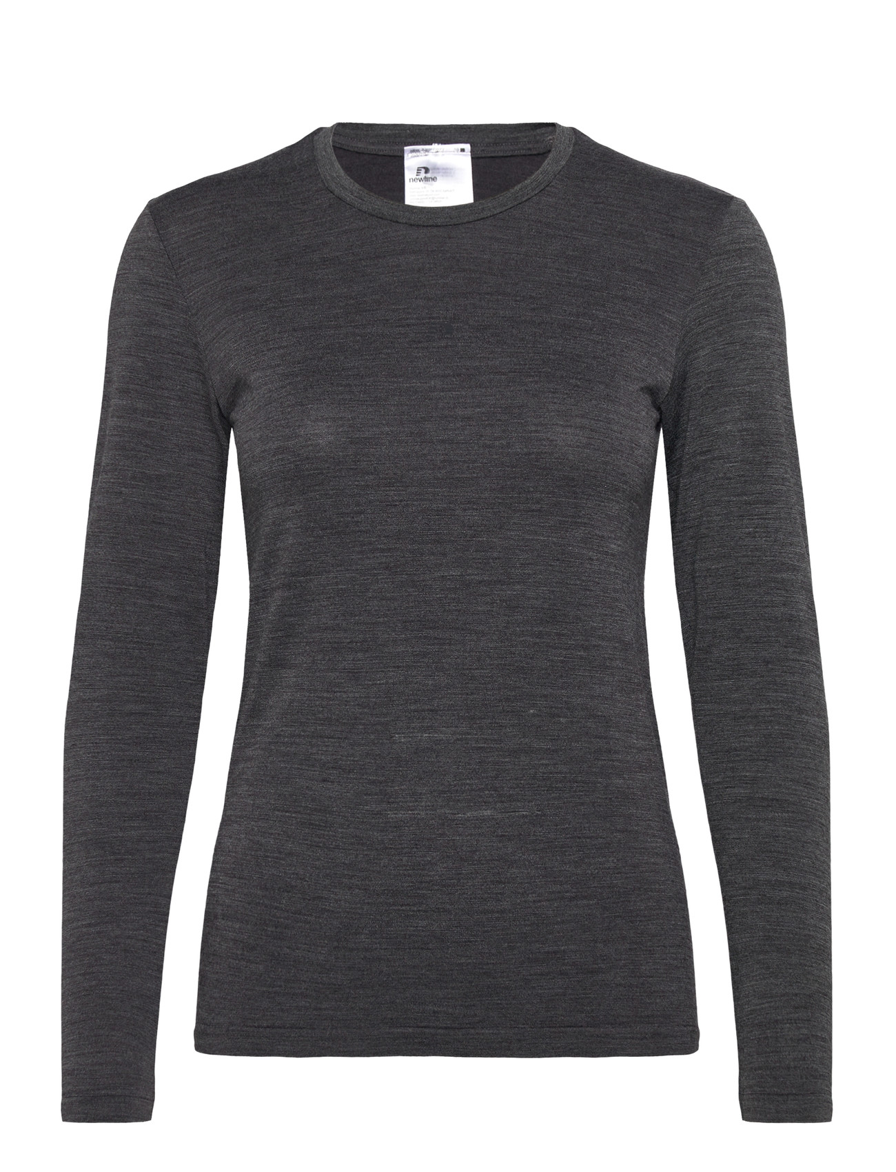 Newline Nwltherma Wool Blend T-Shirt L/S W, XS/S, Grey, Sport Base Layers > Sport Base Layer Overdele, Dame
