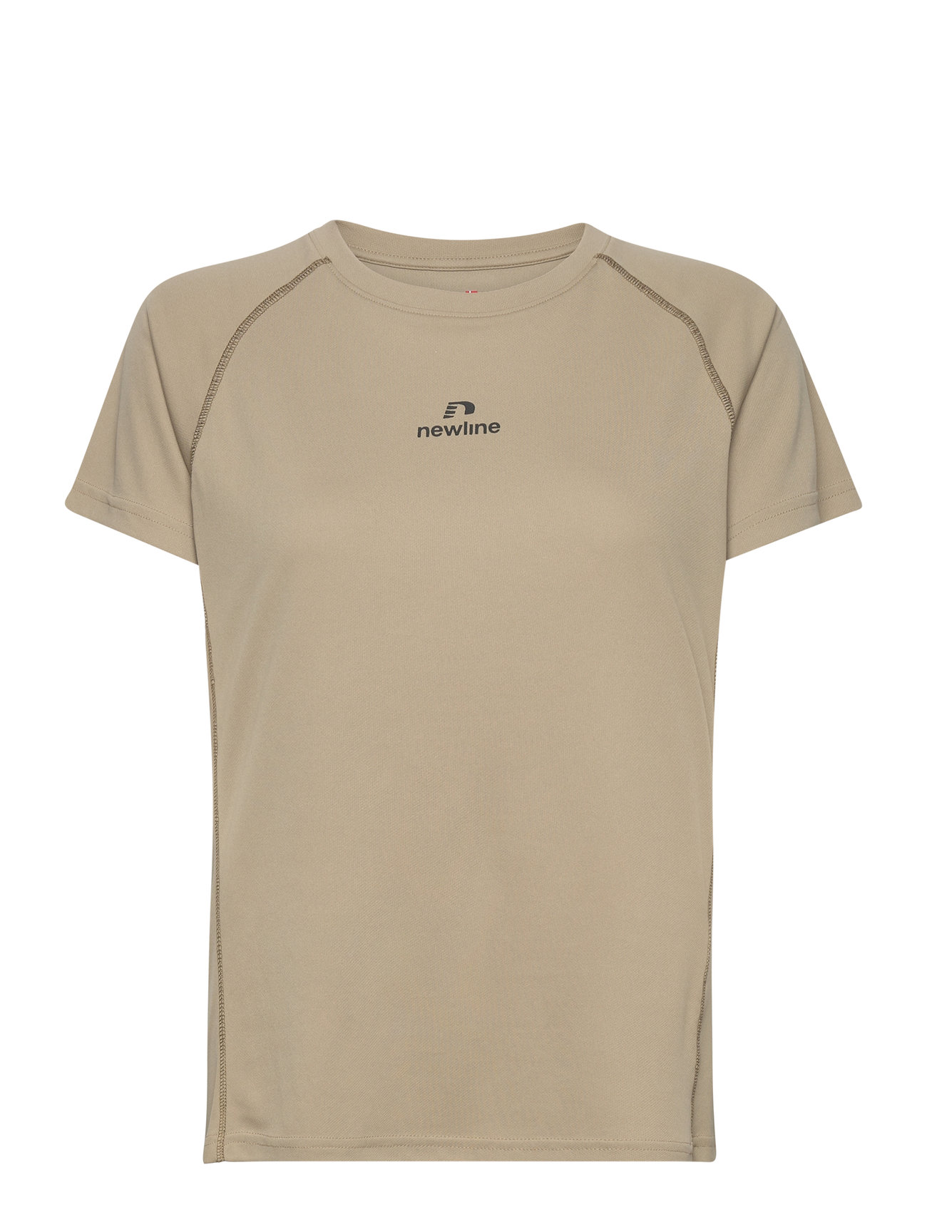 Nwlspeed Mesh T-Shirt W Beige Newline