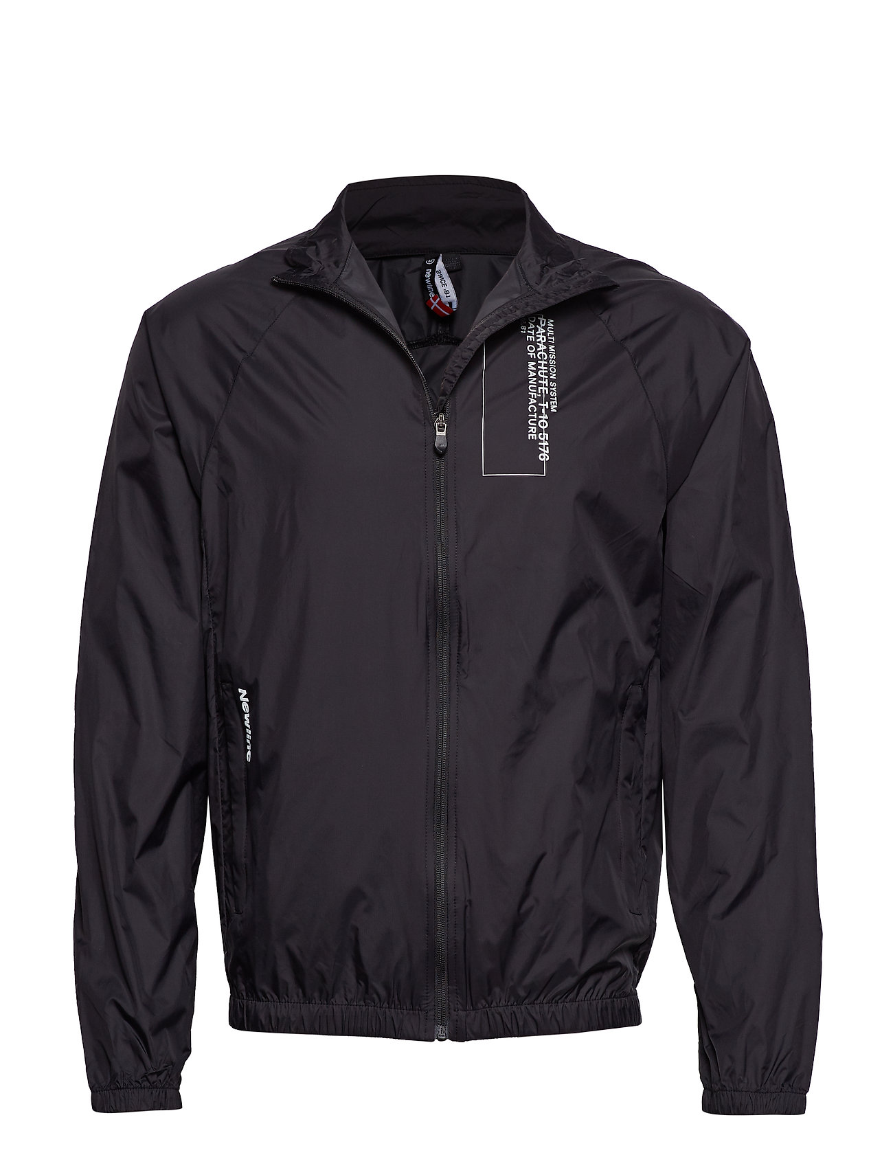 Black Track Jacket (Black) (425 kr) Newline