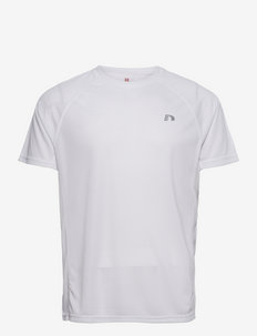 MEN CORE RUNNING T-SHIRT S/S - t-shirts - white