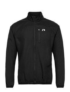 black hoodless jacket