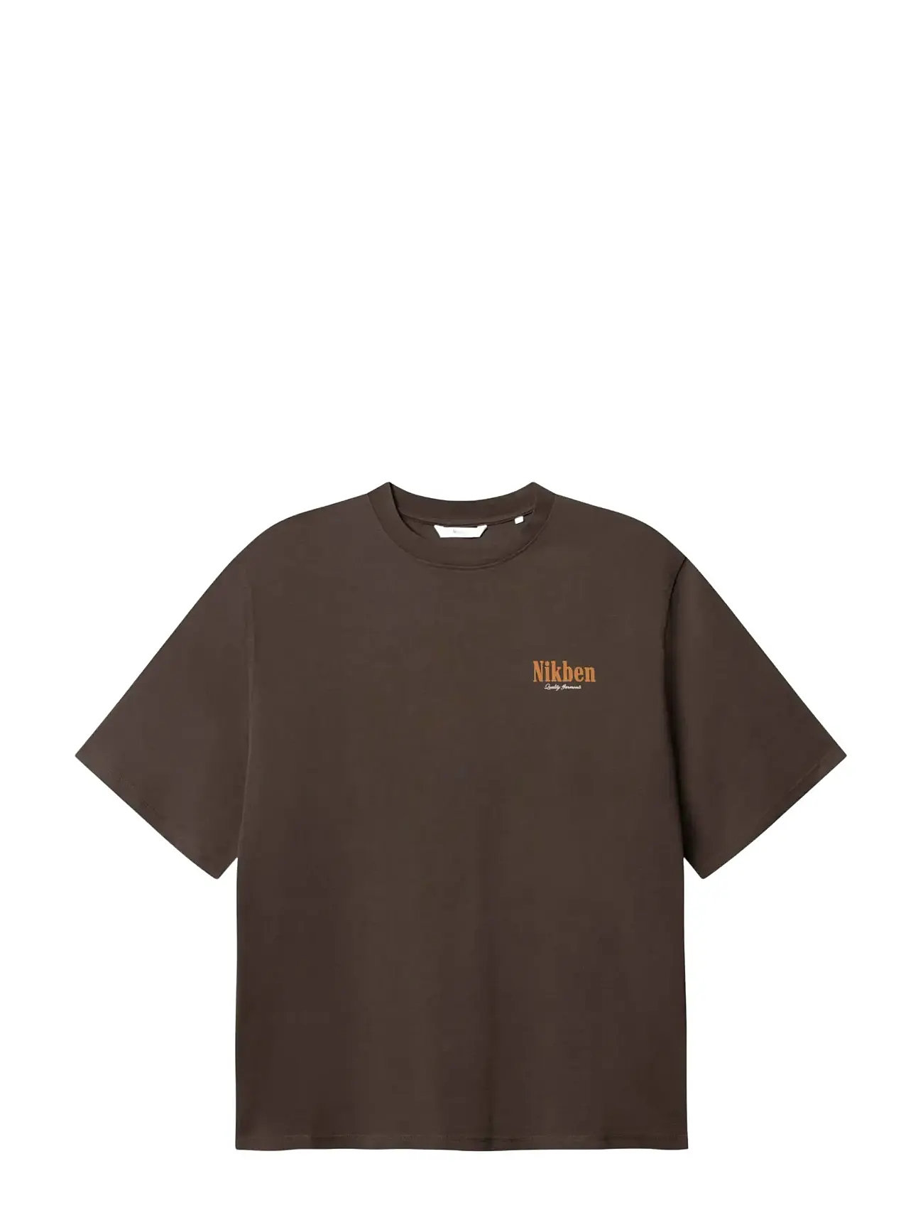 Nikben Hermano Tee, XXL, Brown, T-Shirts > Kortærmede, Herre