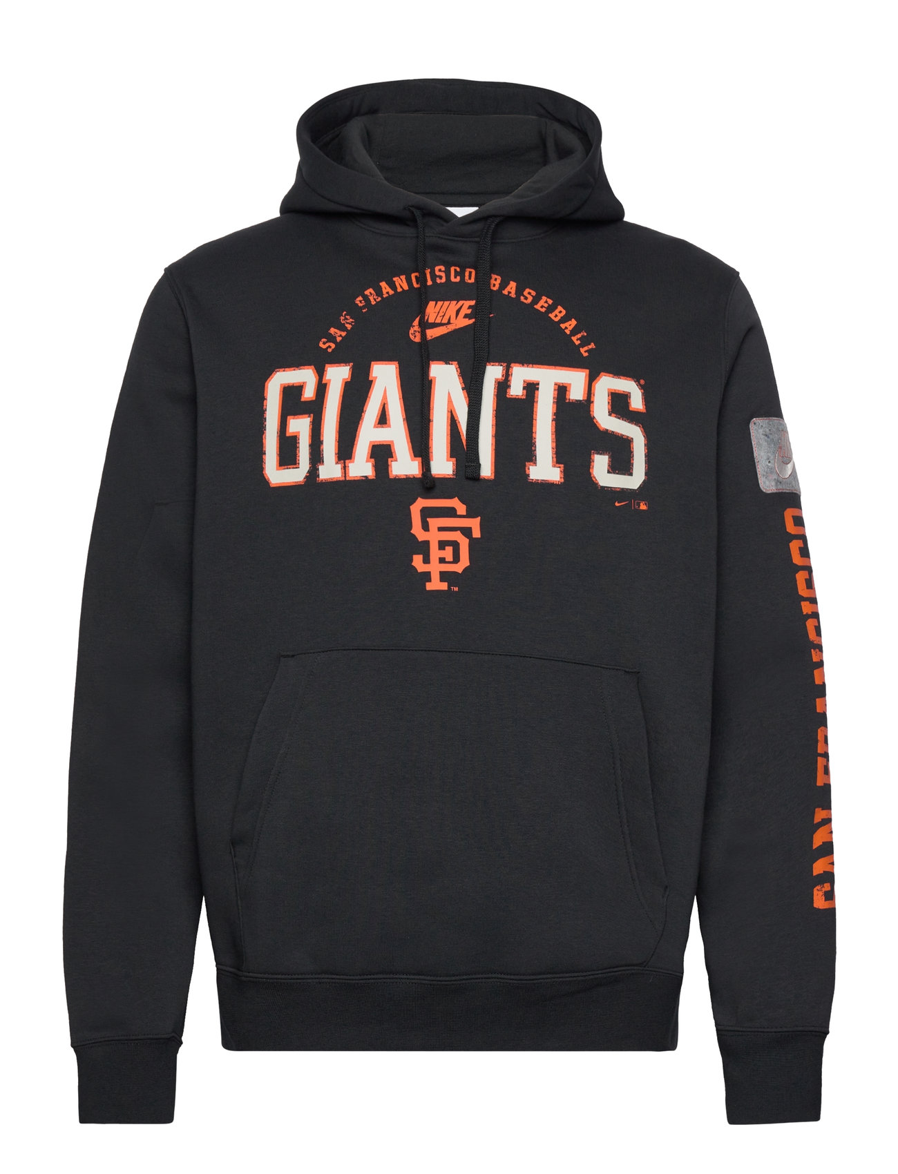 San Francisco Giants Men's Nike Cooperstown Splitter Club Fleece Tops Sweatshirts & Hoodies Hoodies Black NIKE Fan Gear