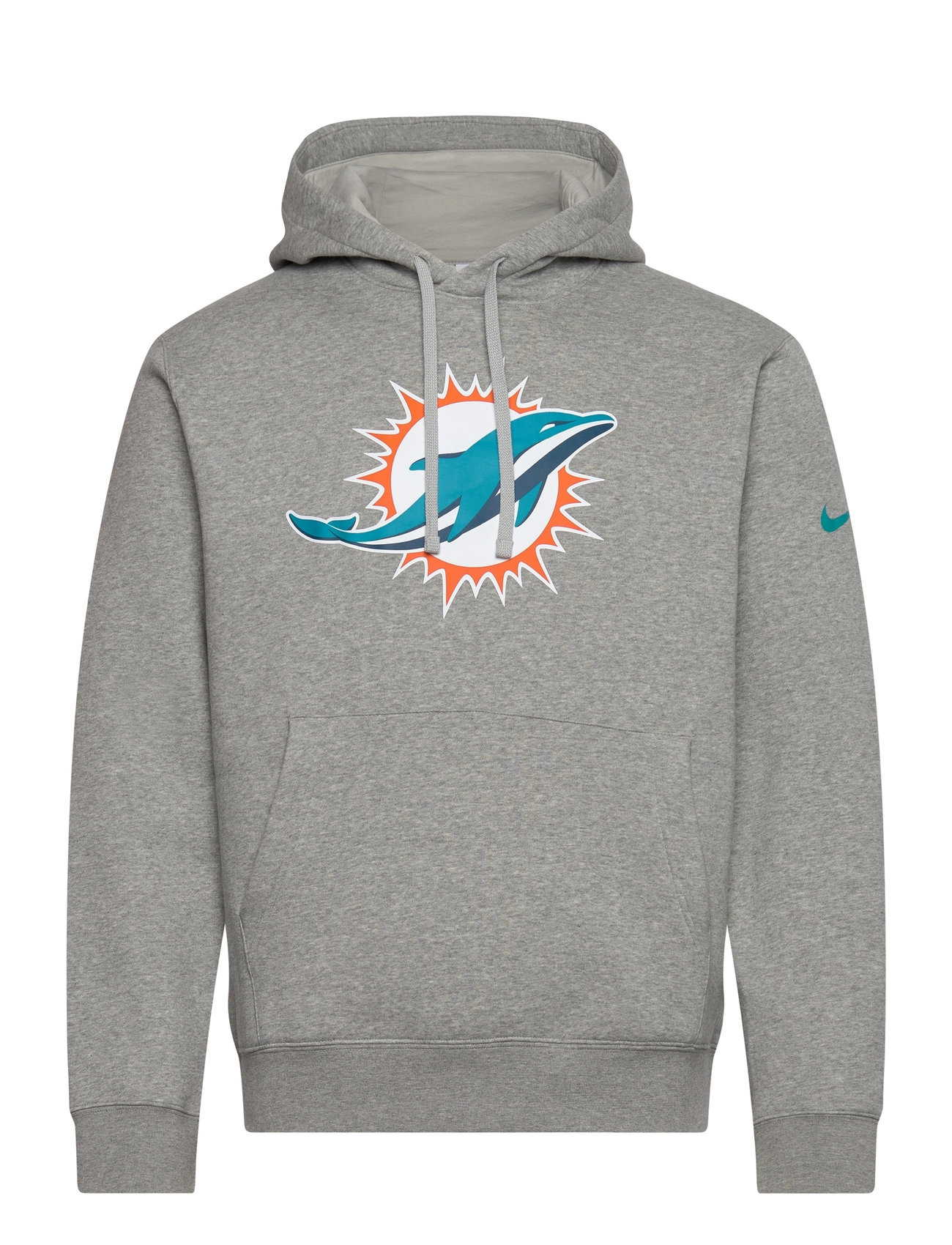 NIKE Fan Gear Nike Club Fleece Pullover Hoodie Grå