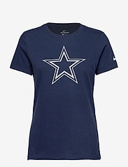 Dallas Cowboys Womens Nike SS Cotton Logo Tee - COLLEGE NAVY